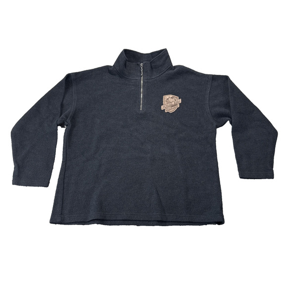 Fossil Rim Wildlife Center Logo Womens Medium Cotton Blend Polo Pullover - Picture 1 of 7